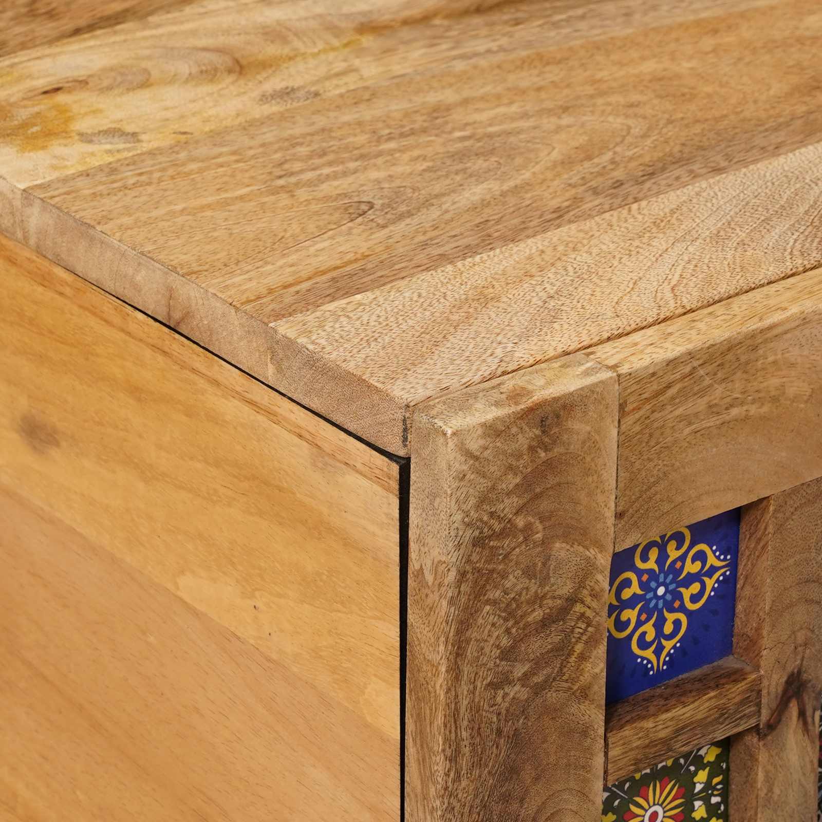 vidaXL Salontafel Bruin 80 x 50 x 40 cm Massief Mango Hout