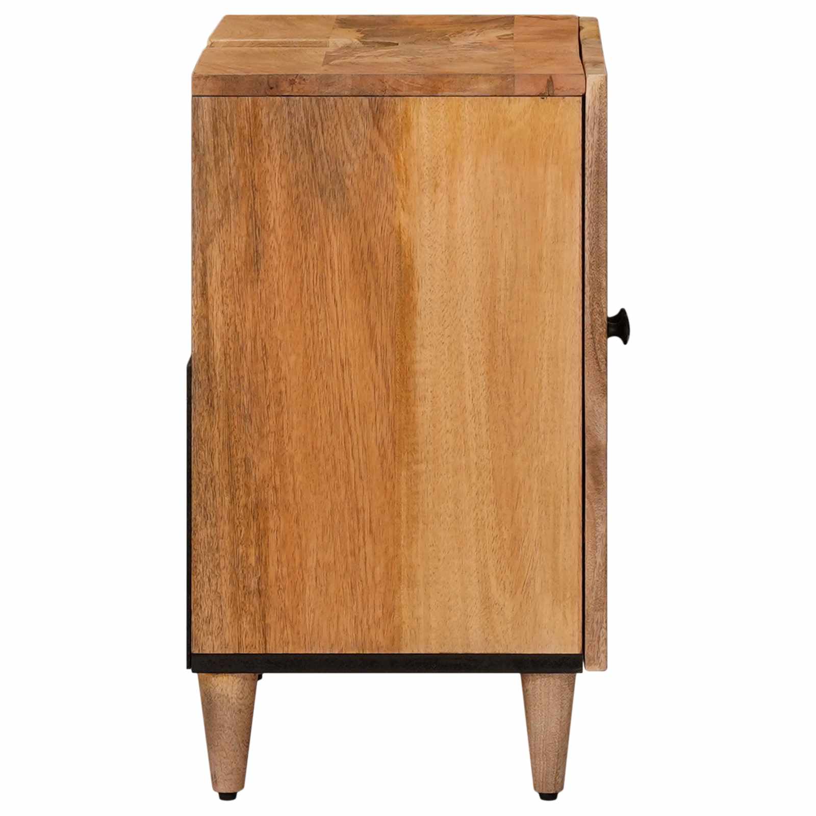 vidaXL Badkamer wastafelkast met opslag Walnotenhout 62 x 33 x 58 cm