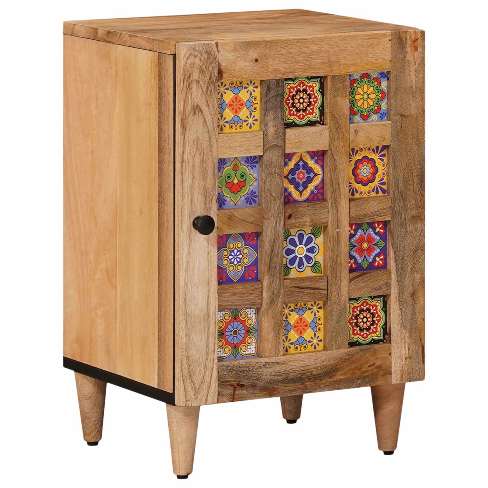 vidaXL Badkamerkast met opslag Walnotenhout 38 x 33,5 x 58 cm