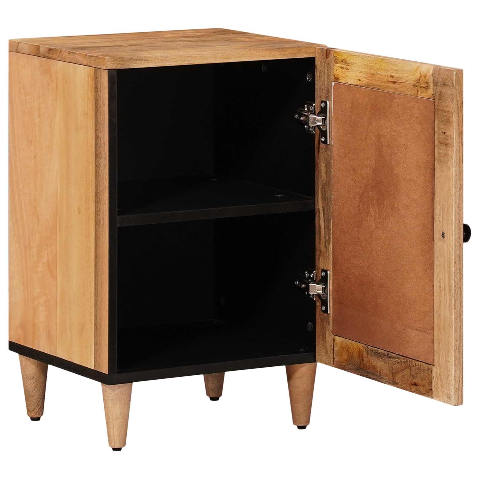 vidaXL Badkamerkast met opslag Walnotenhout 38 x 33,5 x 58 cm