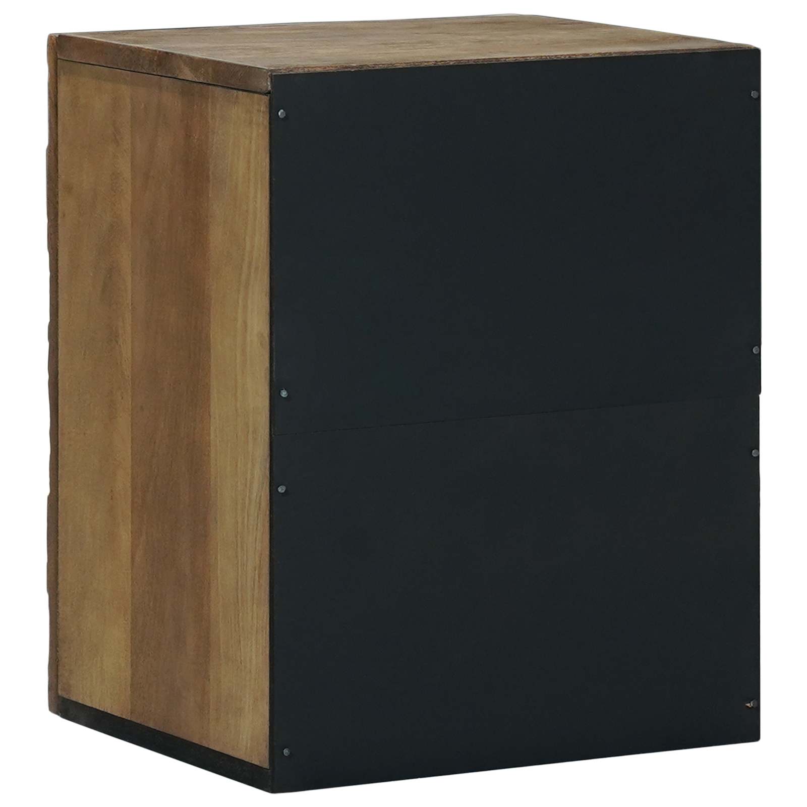 vidaXL Badkamer Hangkast Wit 38 x 33,5 x 48 cm Massief Mango Hout