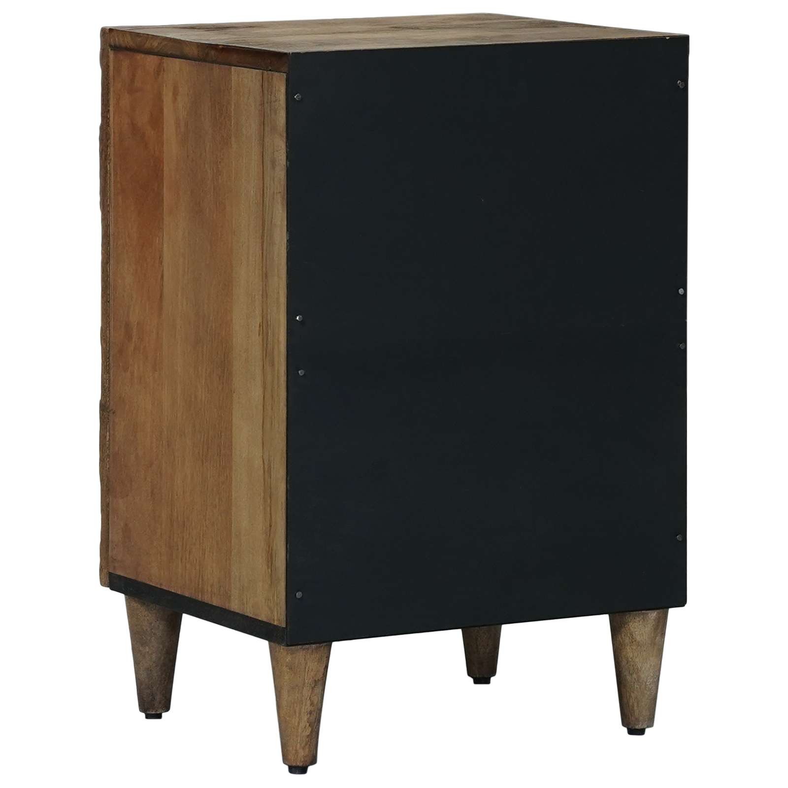 vidaXL Badkamerkast Wit 38 x 33,5 x 58 cm Massief Mango Hout