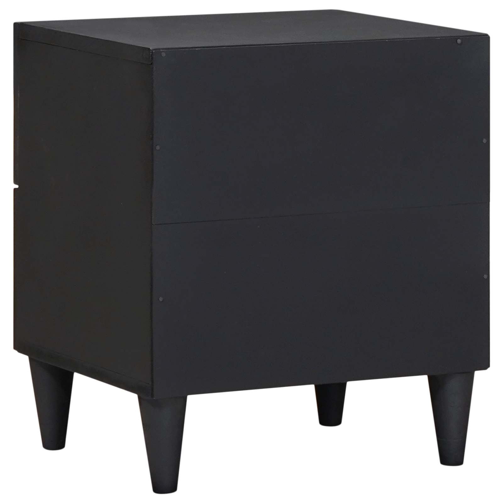 vidaXL Nachtkastje 2 pcs Bruin 40 x 33,5 x 46 cm Massief Mango Hout