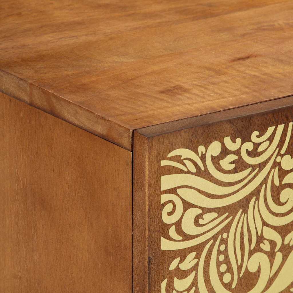 vidaXL TV Kast 105x33x46 cm Massief Mangohout