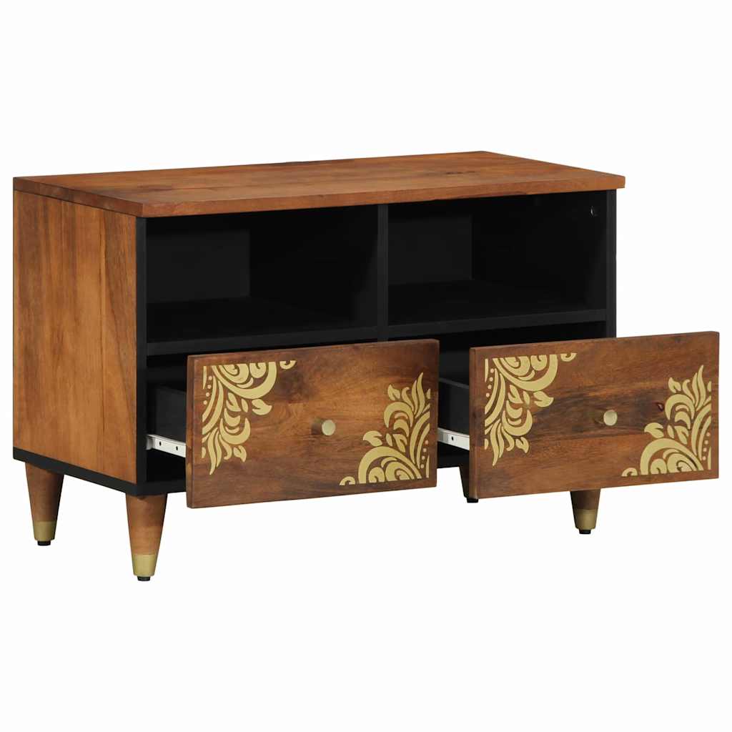 vidaXL TV-kast 70x33x46 cm Massief Mangohout