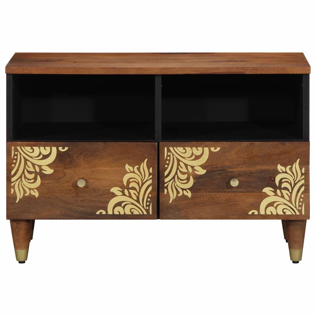 vidaXL TV-kast 70x33x46 cm Massief Mangohout