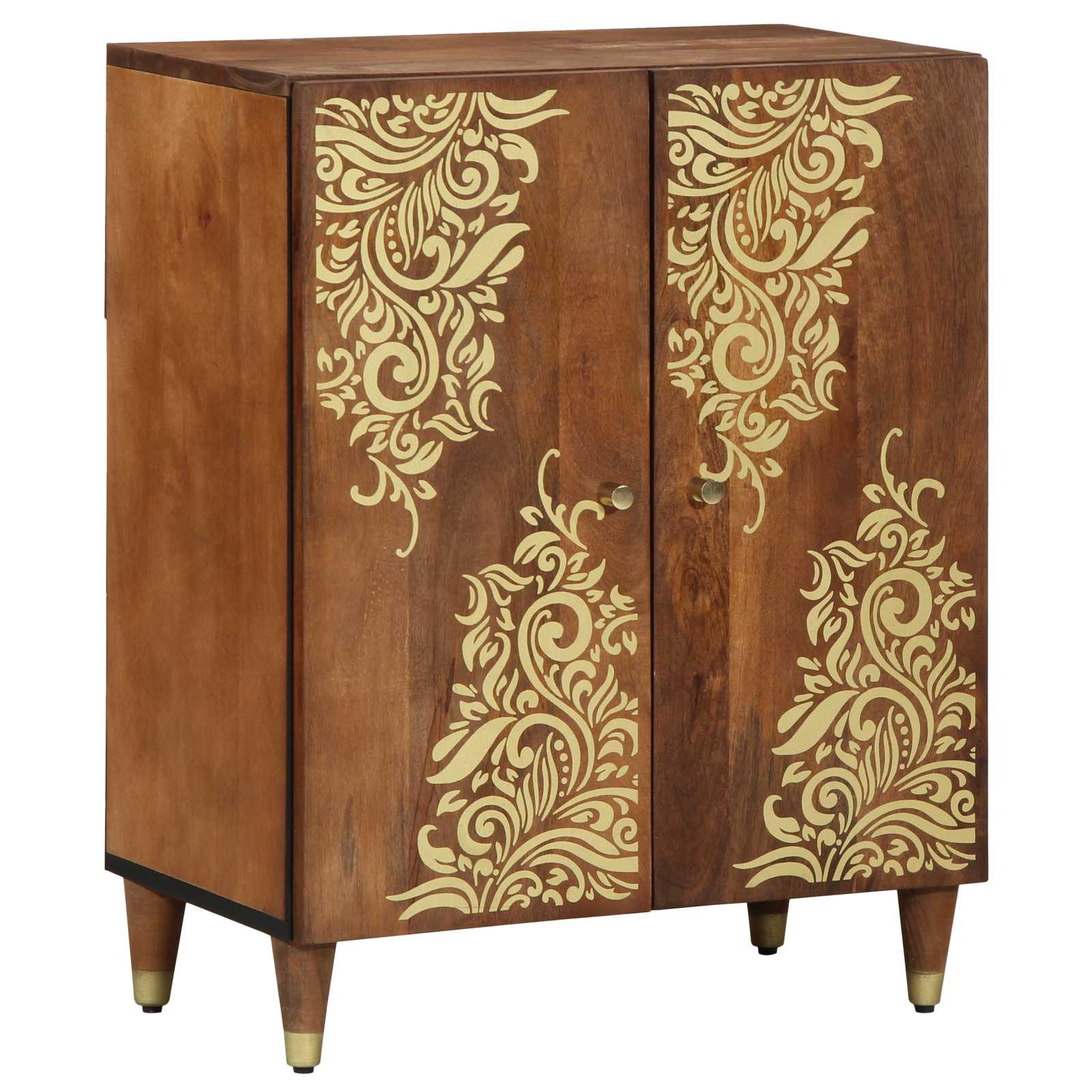 vidaXL Dressoir 60x33x75 cm Massief Mango Hout
