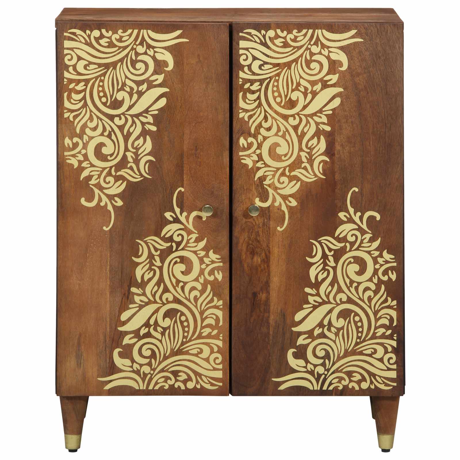 vidaXL Dressoir 60x33x75 cm Massief Mango Hout