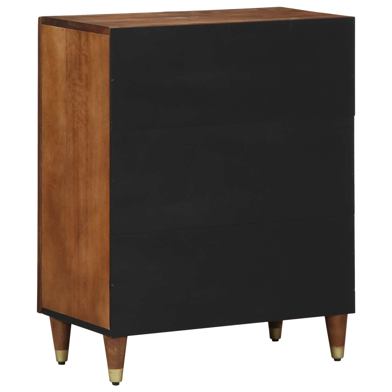 vidaXL Dressoir 60x33x75 cm Massief Mango Hout
