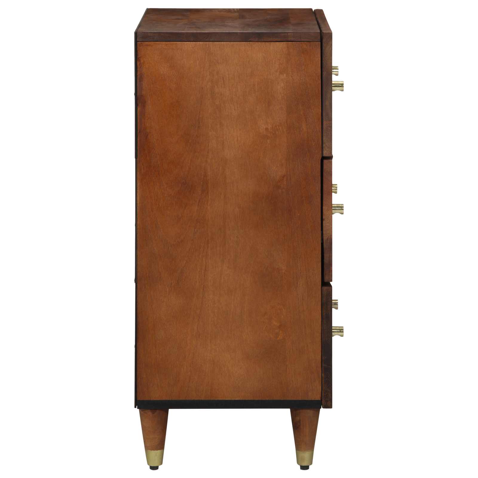 vidaXL Dressoir 60x33x75 cm Massief Mango Hout