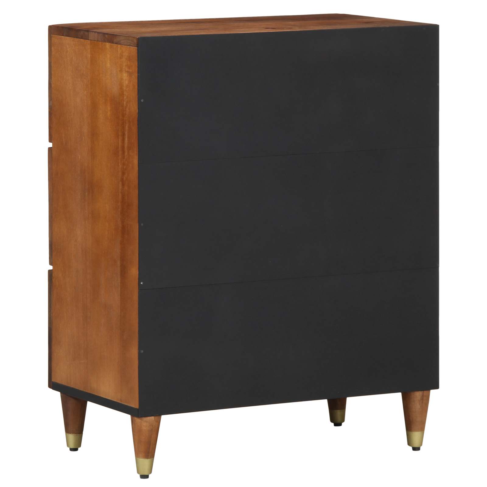 vidaXL Dressoir 60x33x75 cm Massief Mango Hout