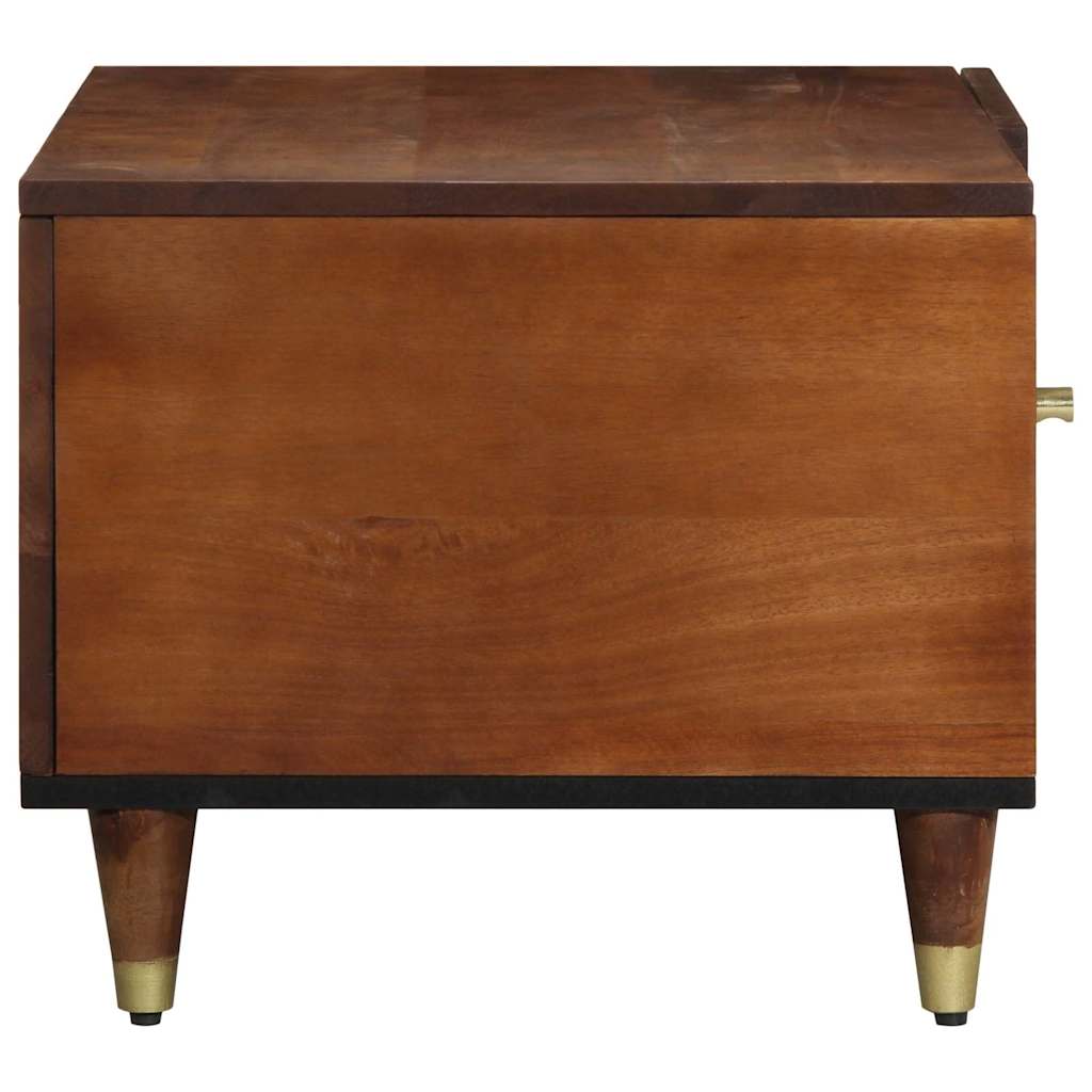 vidaXL Salontafel 80x50x40 cm Massief Mangohout