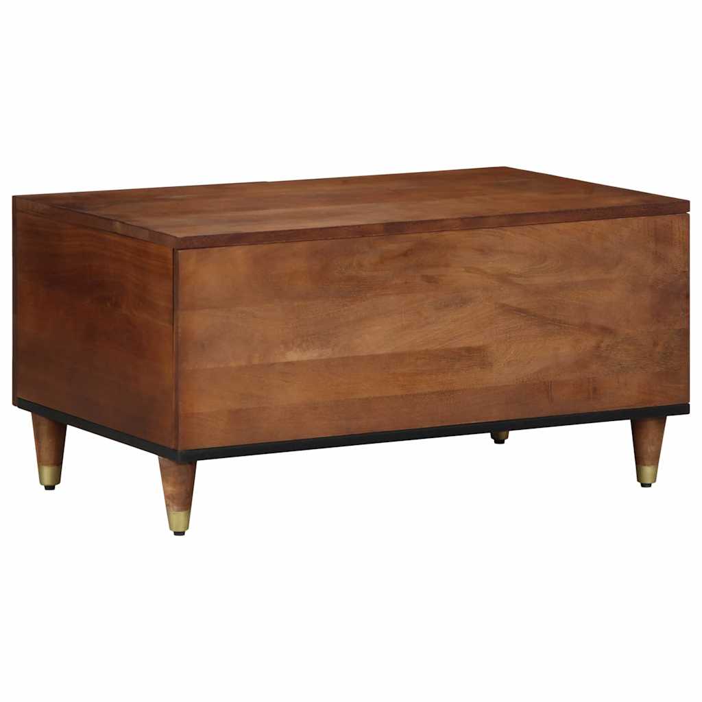 vidaXL Salontafel 80x50x40 cm Massief Mangohout