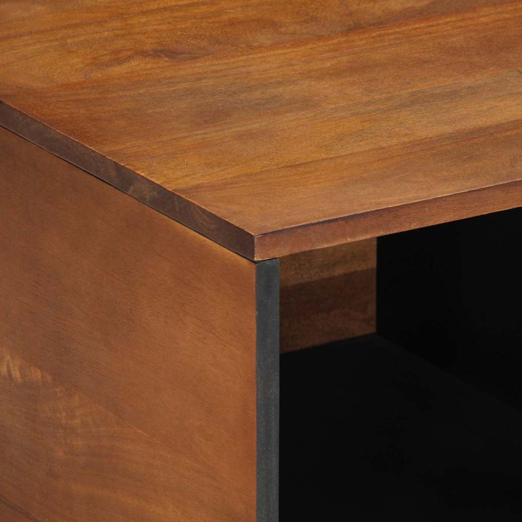 vidaXL Salontafel 80x50x40 cm Massief Mangohout