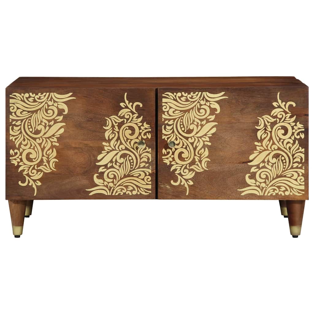 vidaXL Salontafel 80x50x40 cm Massief Mangohout