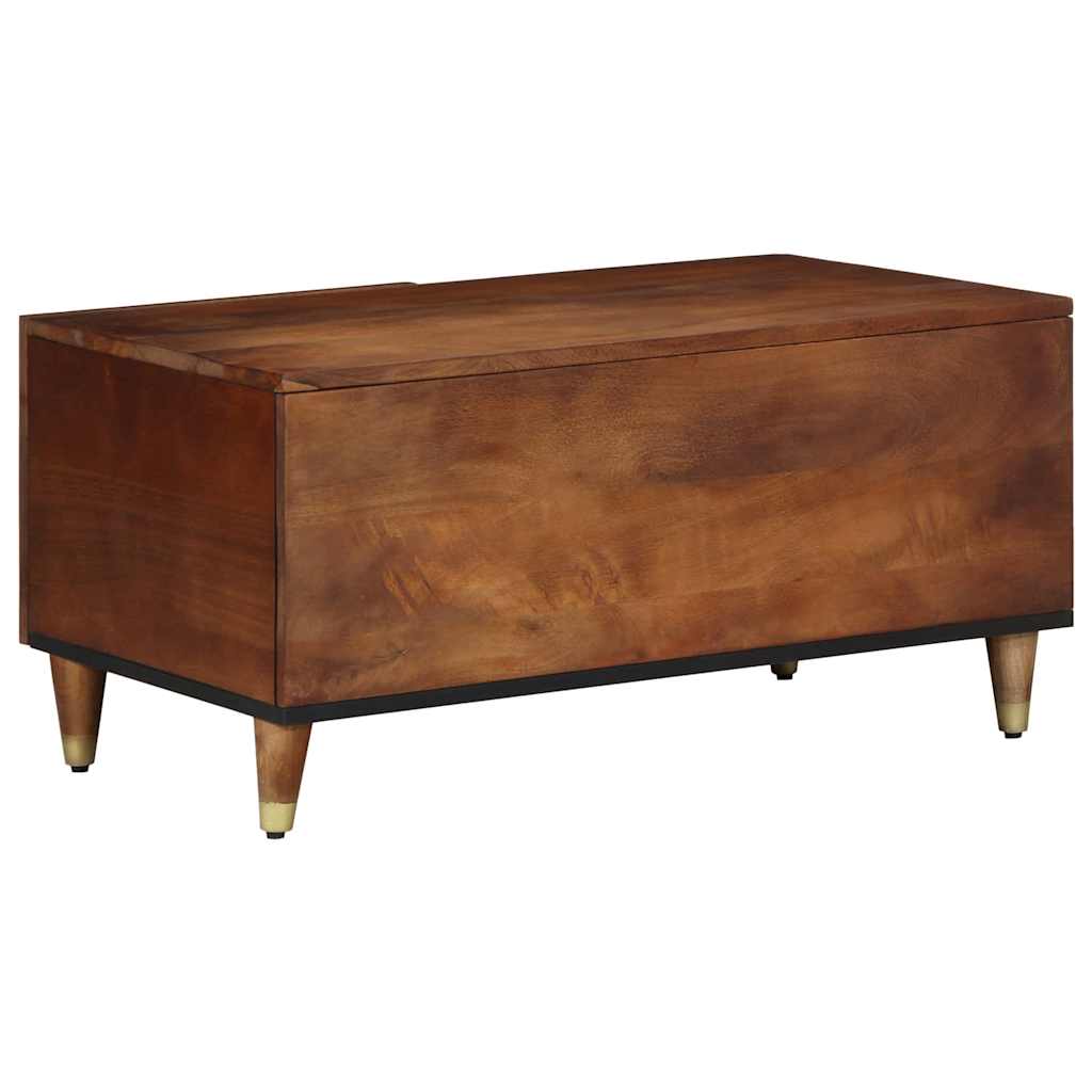 vidaXL Salontafel 80x50x40 cm Massief Mangohout