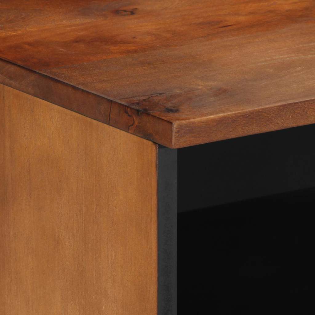 vidaXL Nachtkastje 40x33x46 cm Massief Mango Hout