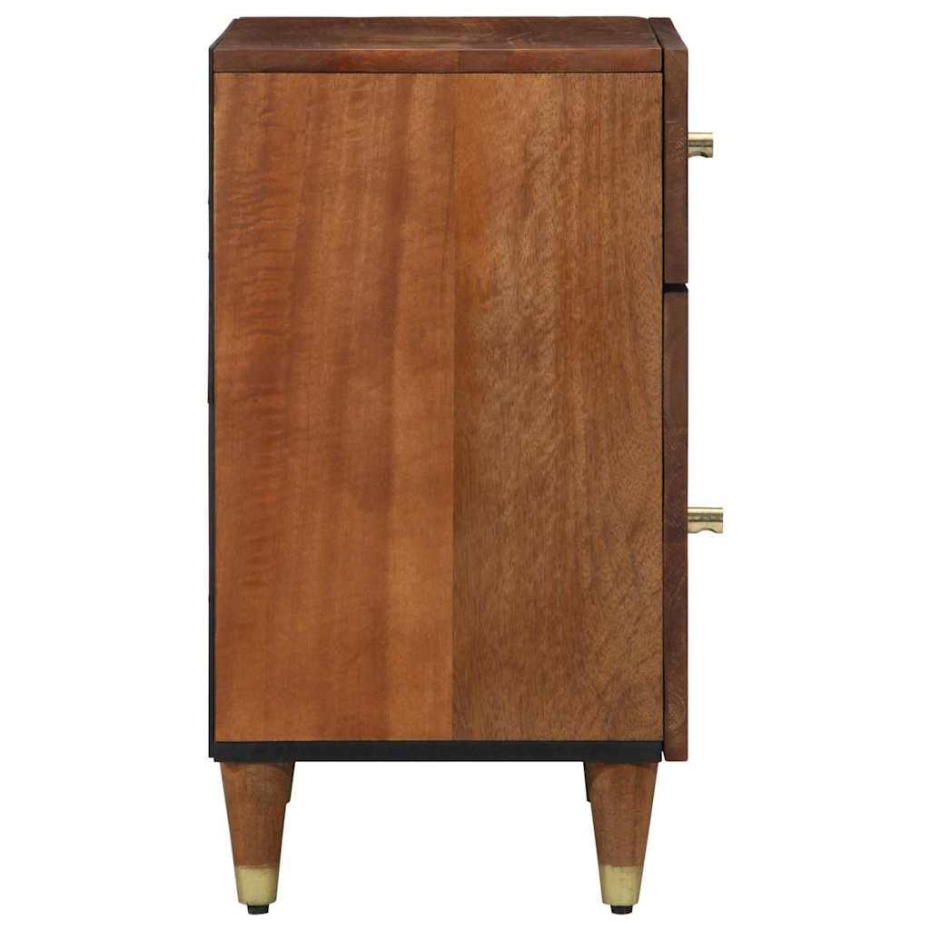 vidaXL Nachtkast Honingbruin Massief hout 50 x 33 x 60 cm Duurzaam