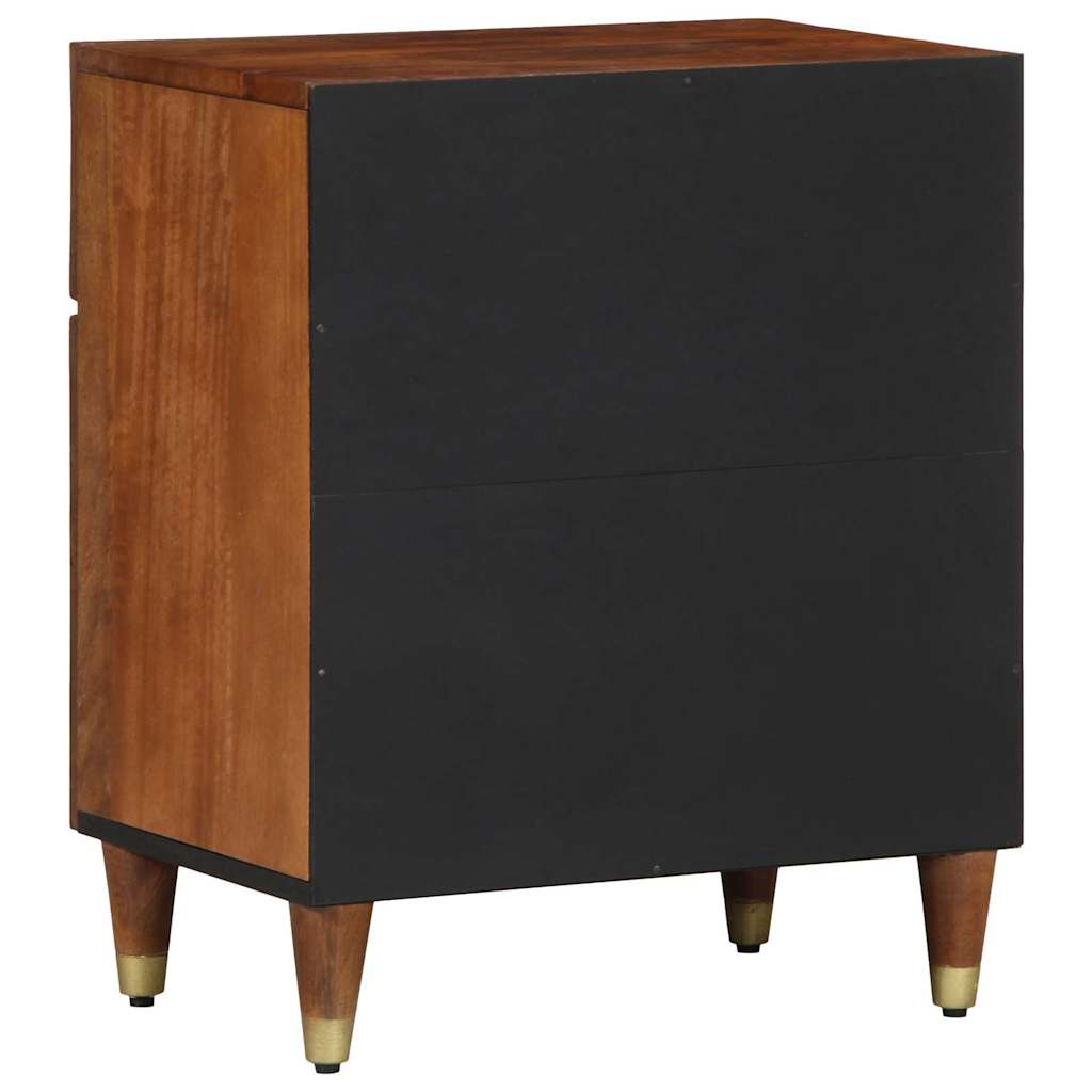 vidaXL Nachtkast Honingbruin Massief hout 50 x 33 x 60 cm Duurzaam