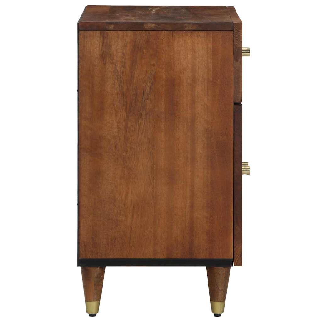 vidaXL Nachtkastje 50x33x60 cm Massief Mangohout