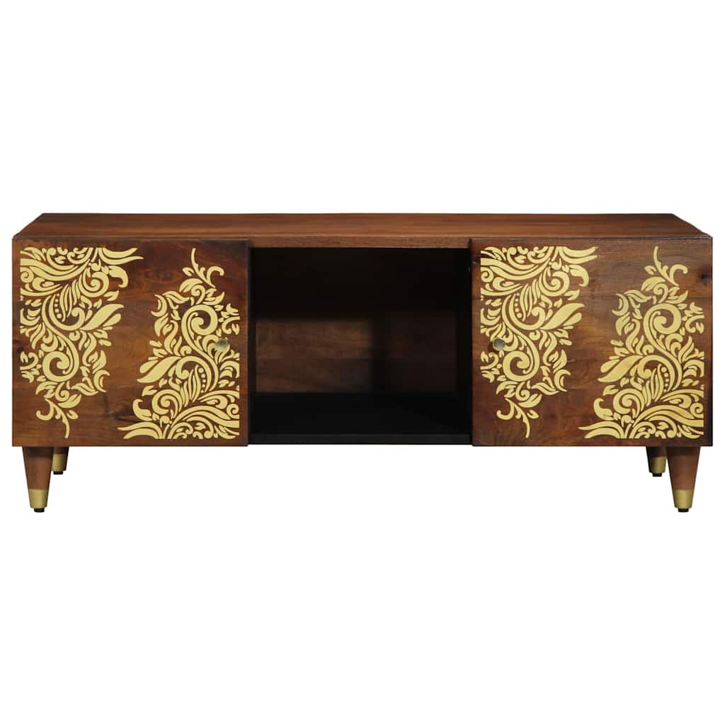 vidaXL Salontafel 100x54x40 cm Massief Mango Hout