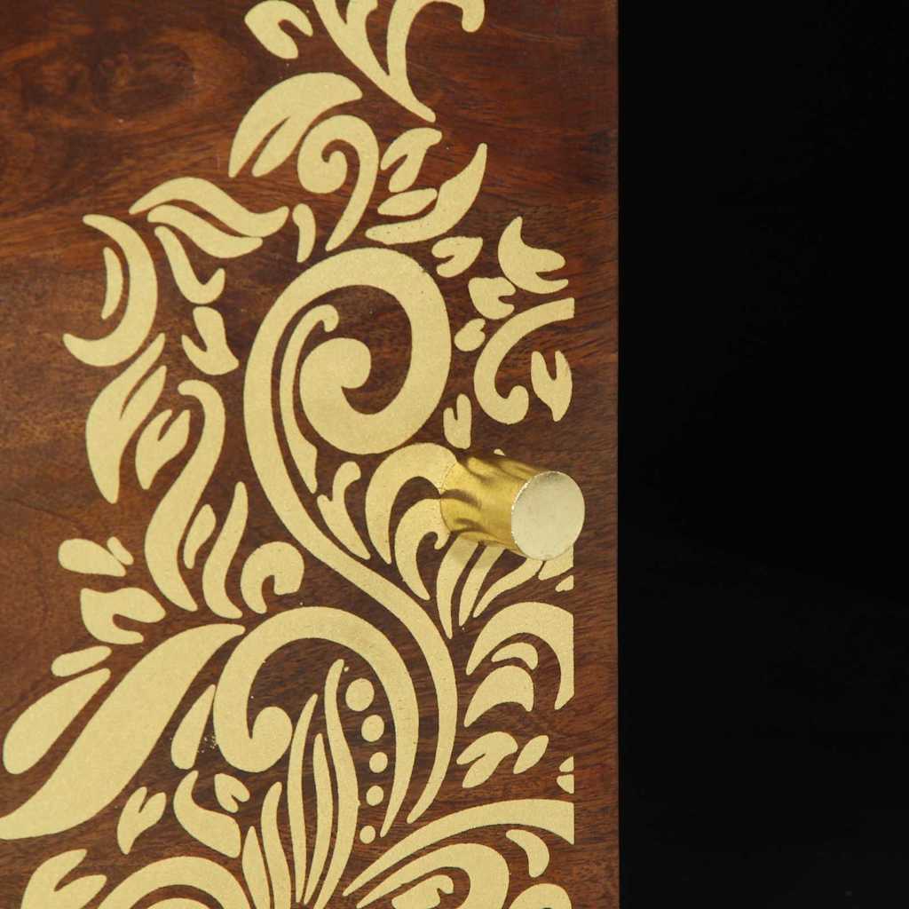 vidaXL Salontafel 100x54x40 cm Massief Mango Hout
