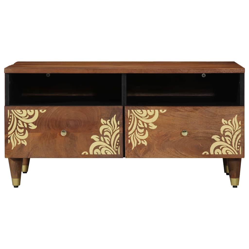 vidaXL Salontafel 80x54x40 cm Massief Mangohout