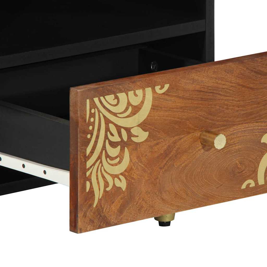 vidaXL Salontafel 80x54x40 cm Massief Mangohout