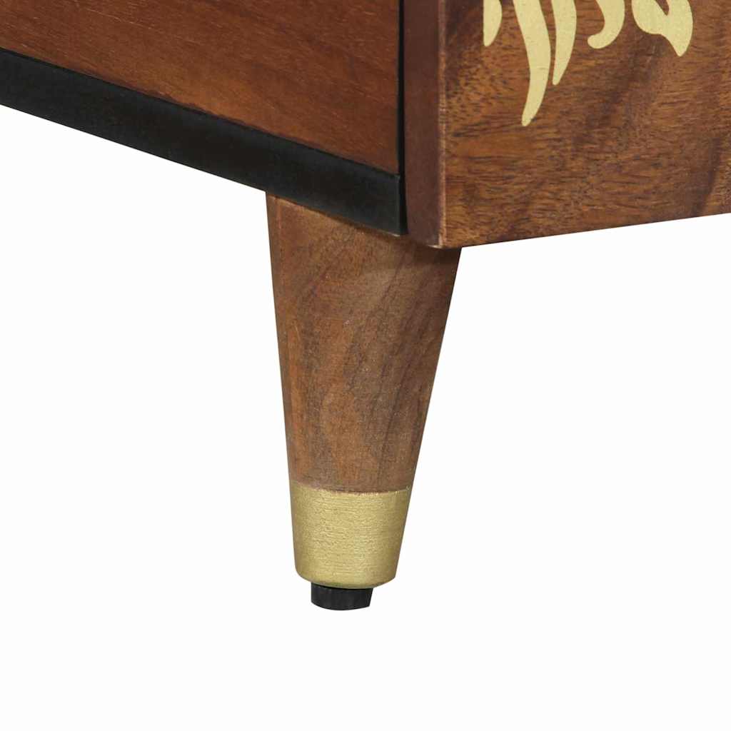 vidaXL Salontafel 80x54x40 cm Massief Mangohout