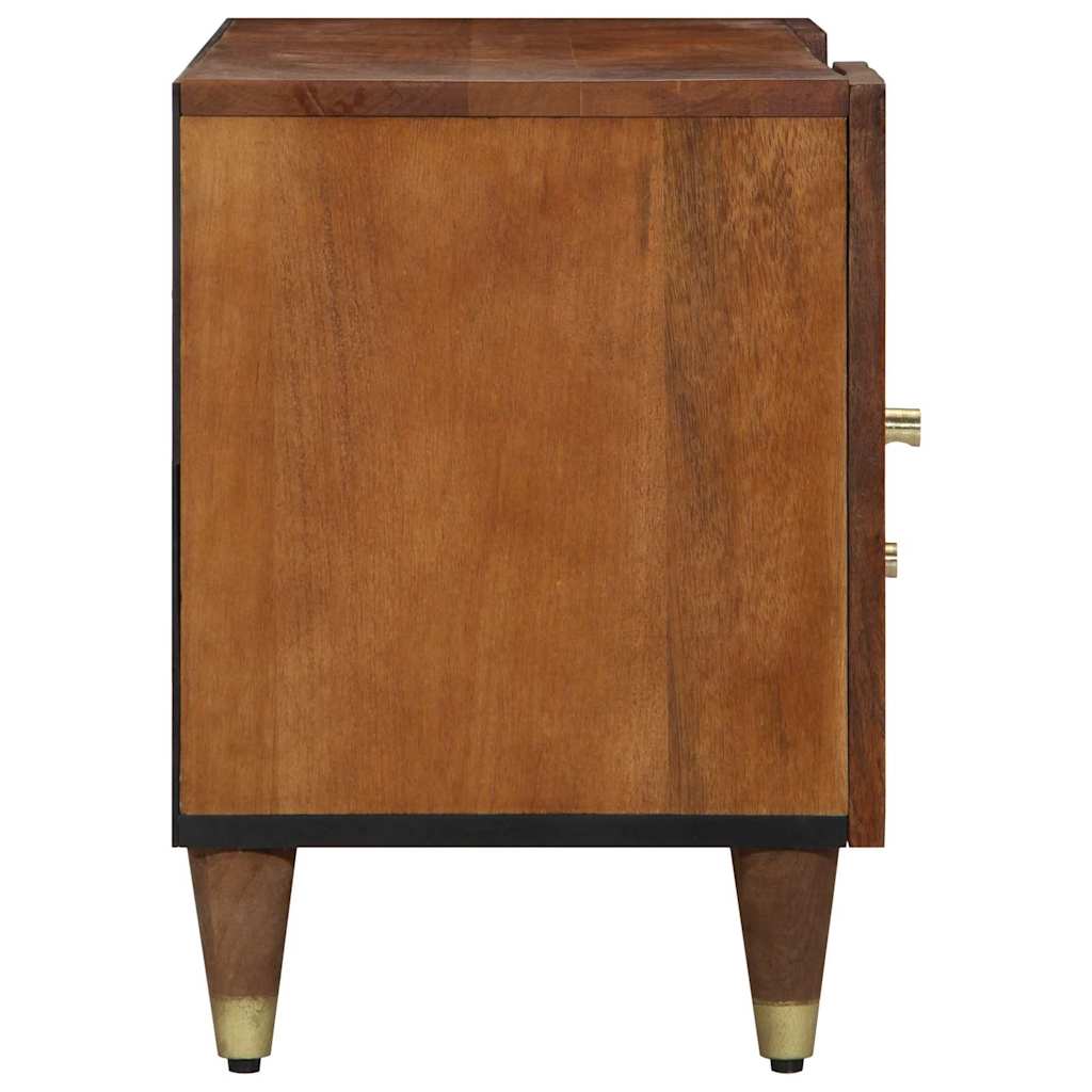vidaXL TV-kast 105x33x46 cm Massief Mangohout