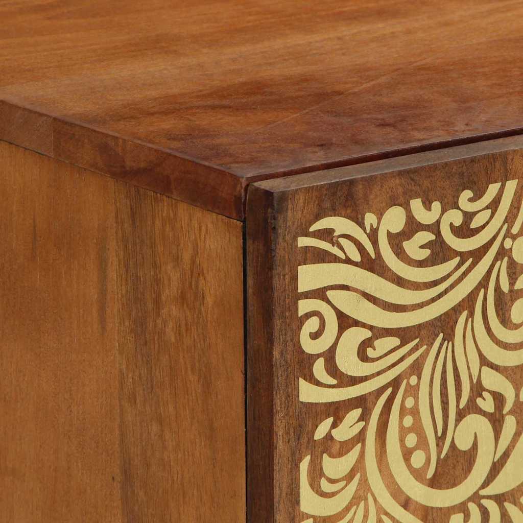 vidaXL TV-kast 105x33x46 cm Massief Mangohout