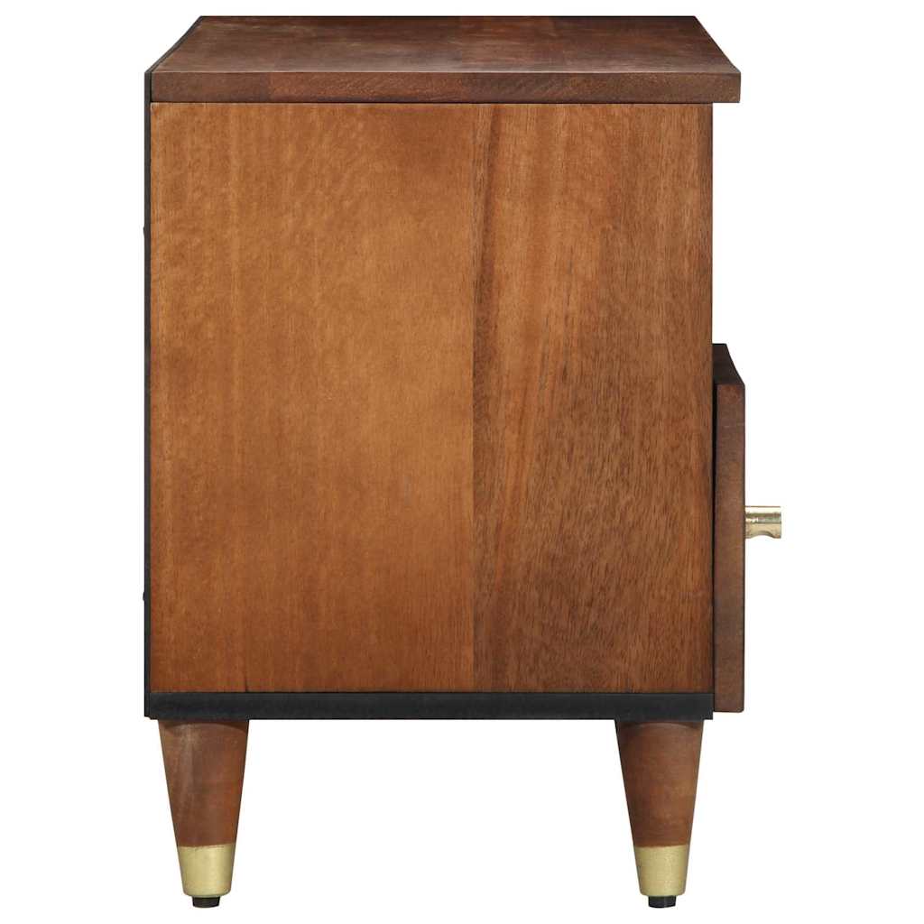 vidaXL TV-kast 100x33x46 cm Massief Mangohout