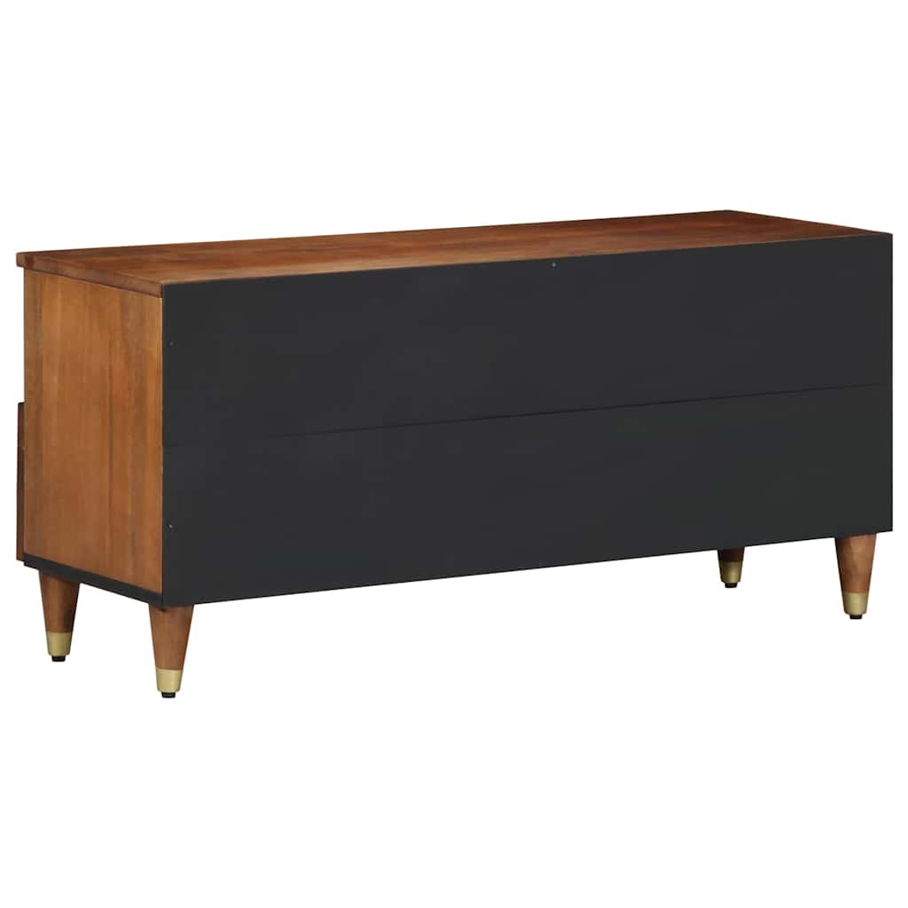 vidaXL TV-kast 100x33x46 cm Massief Mangohout