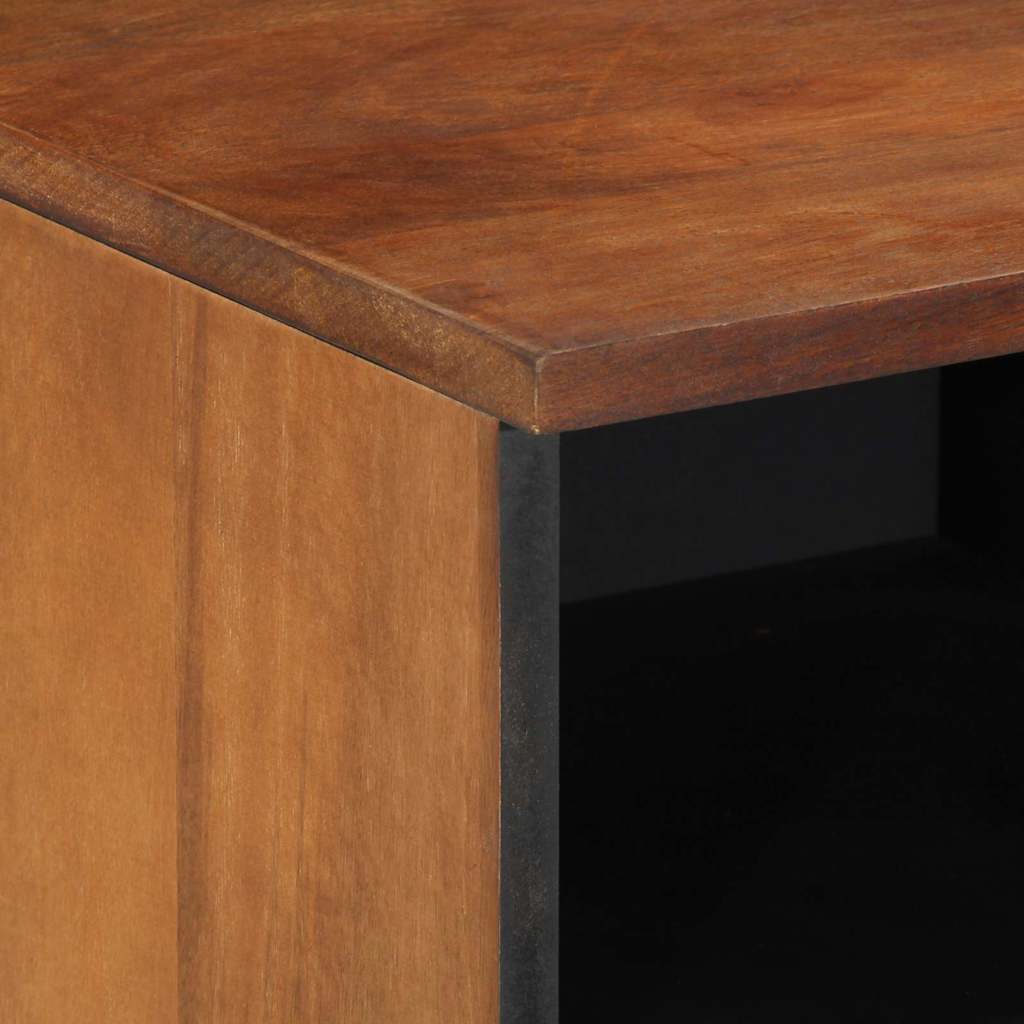 vidaXL TV-kast 100x33x46 cm Massief Mangohout