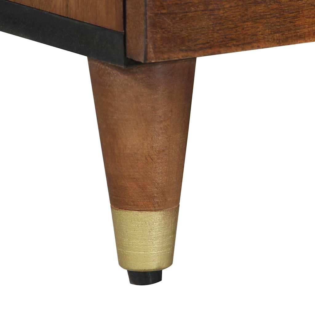 vidaXL TV-kast 100x33x46 cm Massief Mangohout