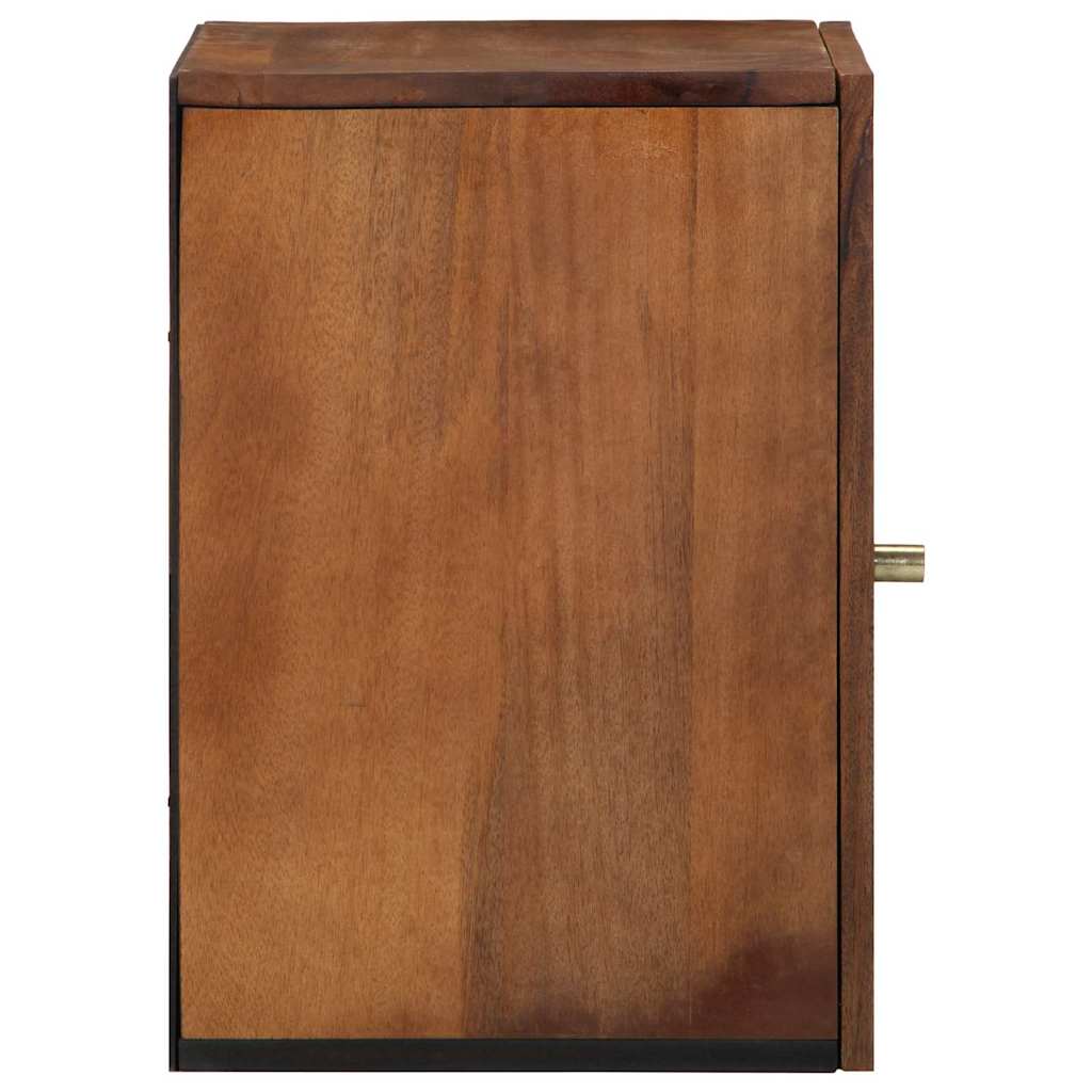 vidaXL Badkamerwandkast 38x33x48 cm Massief mangohout