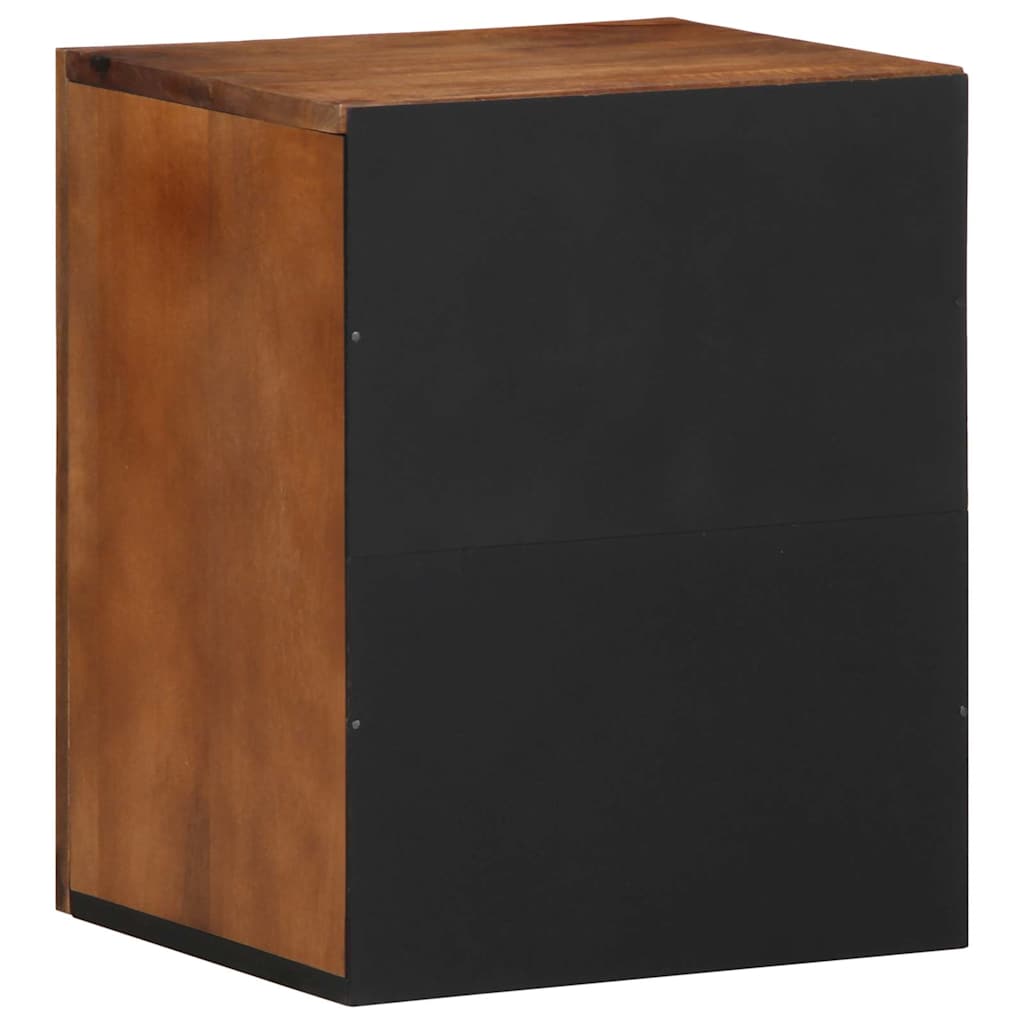 vidaXL Badkamerwandkast 38x33x48 cm Massief mangohout