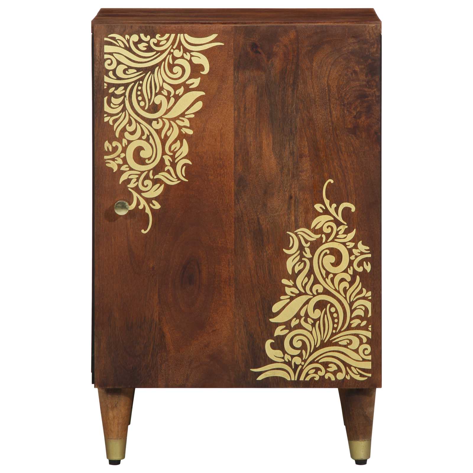 vidaXL Badkamerkast 38x33x58 cm Massief Mangohout