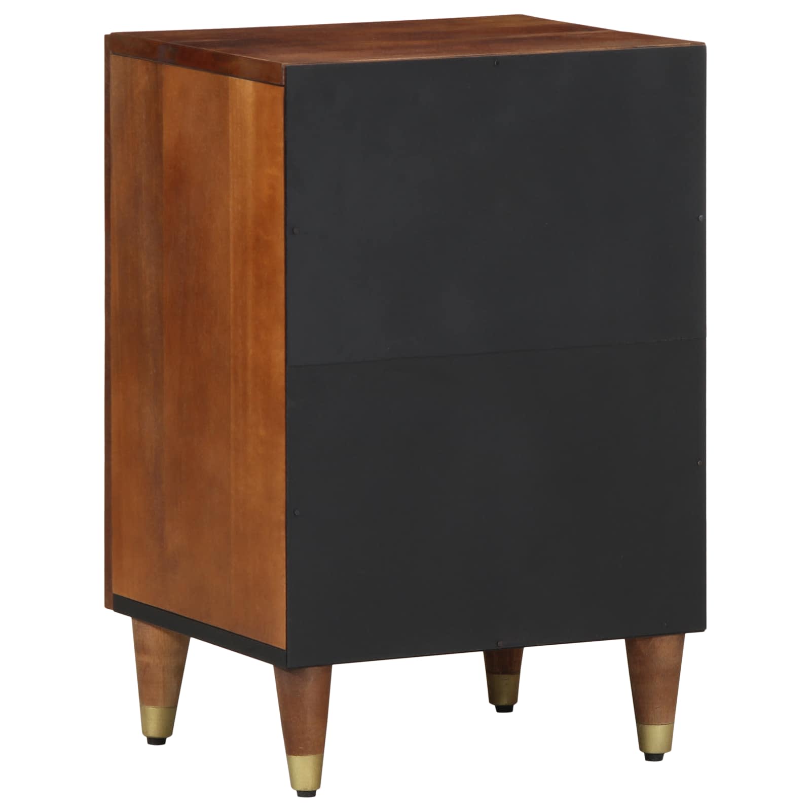 vidaXL Badkamerkast 38x33x58 cm Massief Mangohout