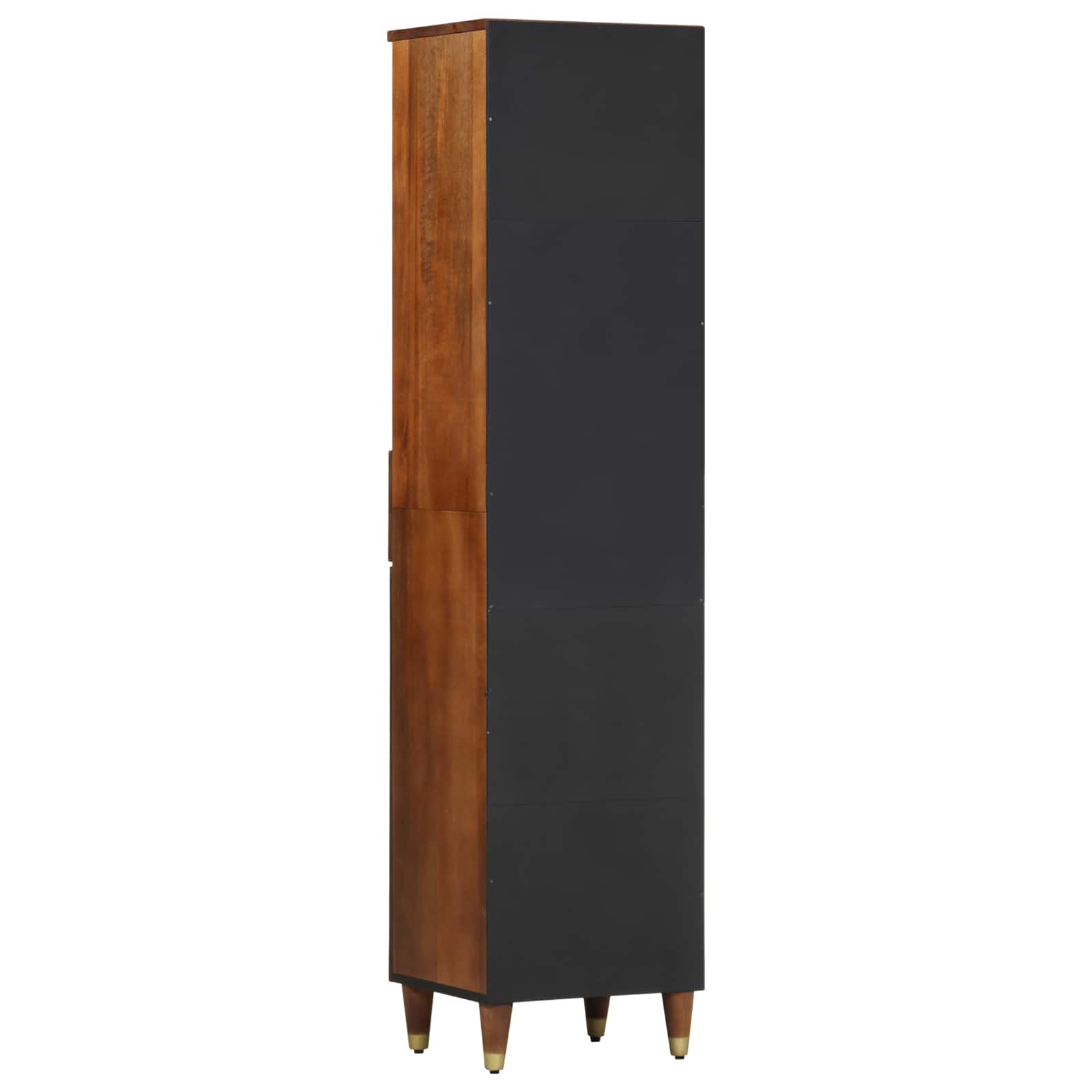 vidaXL Dressoir 38x33x160 cm Massief Mango Hout