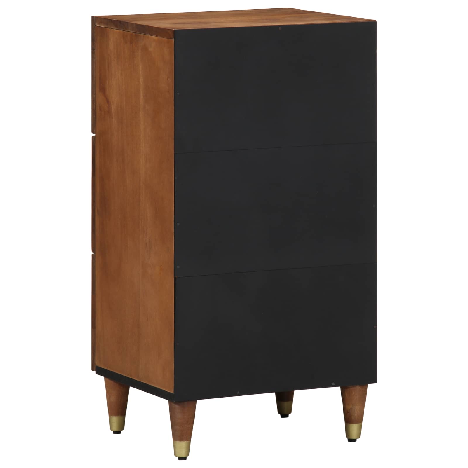 vidaXL Sideboard Honingbruin Massief Hout 40 x 33 x 75 cm Sideboard