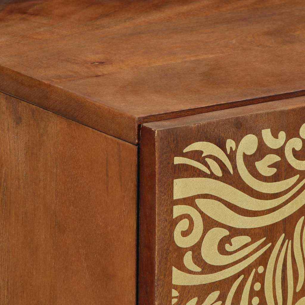 vidaXL Dressoir 40x33x75 cm Massief Mango Hout