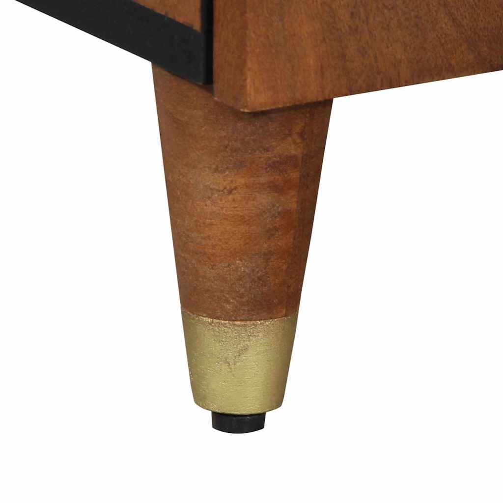 vidaXL Dressoir 40x33x75 cm Massief Mango Hout