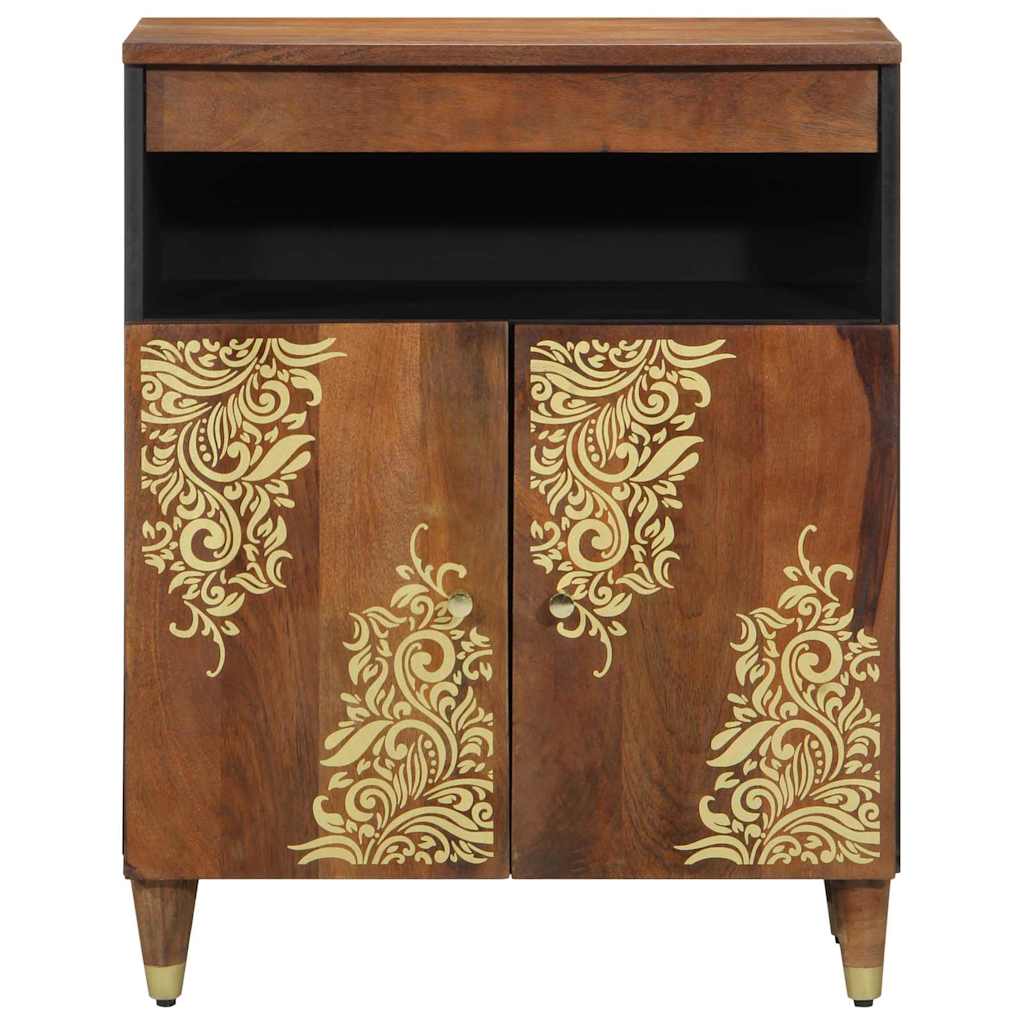 vidaXL Dressoir 60x33x75 cm Massief Hout Mango
