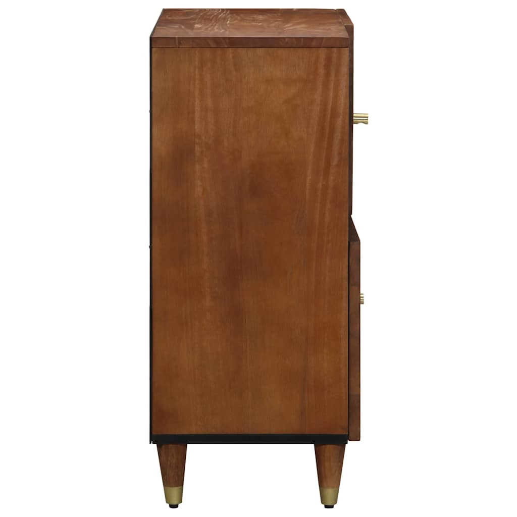 vidaXL Mediasteunmeubels & Racks Honingbruin Massief hout Middelgroot