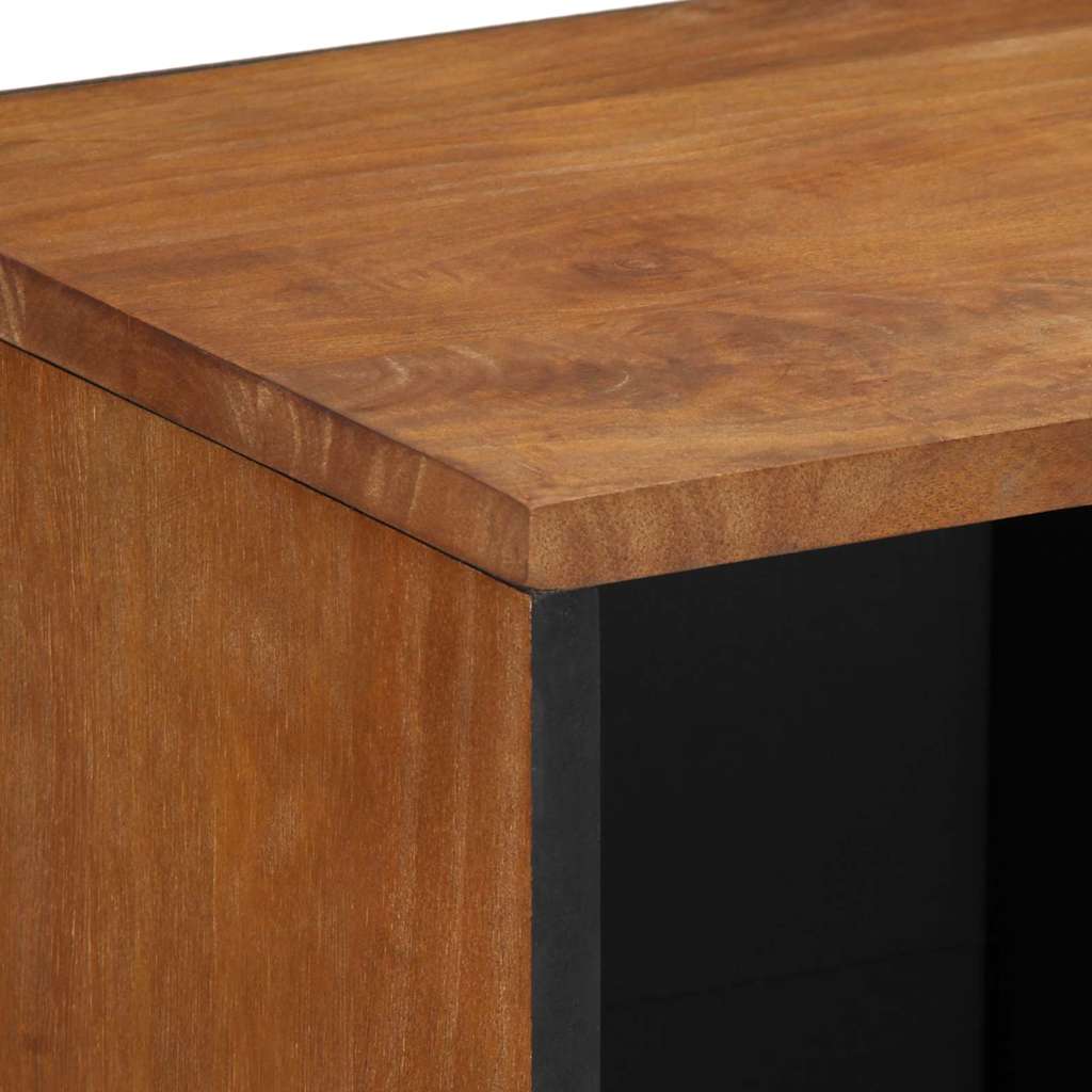 vidaXL Mediasteunmeubels & Racks Honingbruin Massief hout Middelgroot