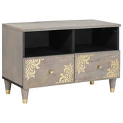 vidaXL TV-kast 70x33x46 cm Massief Mangohout