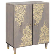 vidaXL Dressoir 60x33x75 cm Massief Mango Hout