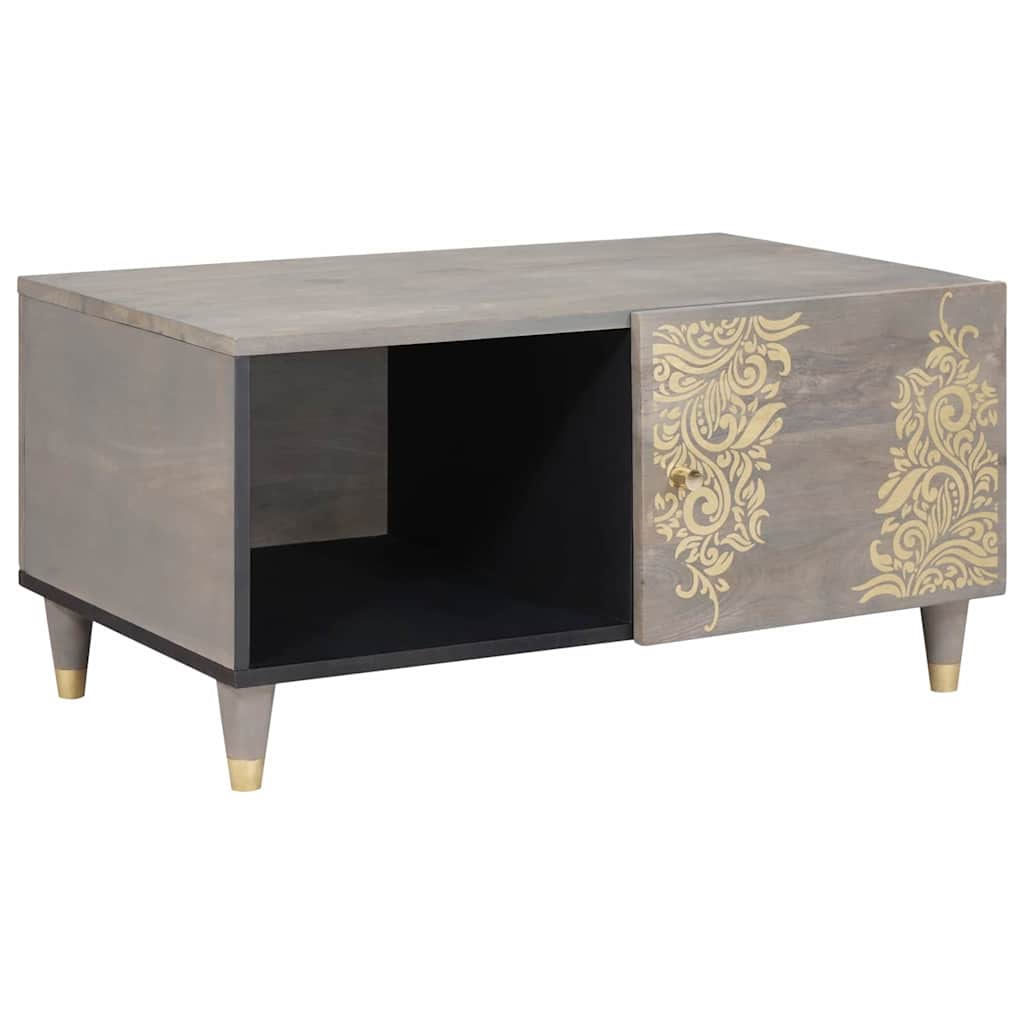 vidaXL Salontafel 80x50x40 cm Massief Mangohout