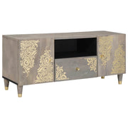 vidaXL TV-kast 105x33x46 cm Massief Mangohout